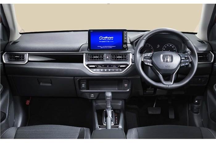 Honda Elevate interior for Japan